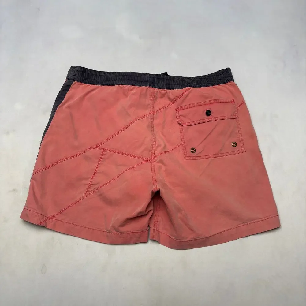 Vintage Polo Ralph Lauren Yacht Club RYC Big Pony Swim Shorts Men's Medium